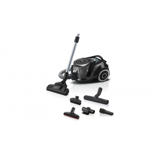 Bosch BGC41XSIL Serie 6 Bodenstaubsauger ohne Beutel schwarz