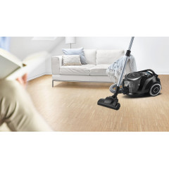 Bosch BGC41XSIL Serie 6 Bodenstaubsauger ohne Beutel schwarz