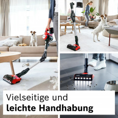 BOSCH BKS711PET Unlimited 7 ProAnimal Stielsauger, Akkubetrieb, 18 Volt