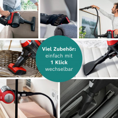 BOSCH BKS711PET Unlimited 7 ProAnimal Stielsauger, Akkubetrieb, 18 Volt