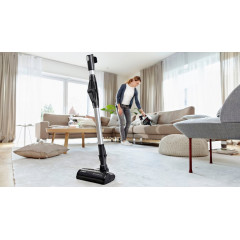 BOSCH Akku-Stielstaubsauger »Unlimited 7 BSS711W, Knickrohr, Hygiene-Filter, 10 J. Motorgarantie« LED-Licht, hohe Saugkraft, lange Laufzeit, XXL-Polsterdüse, weiß