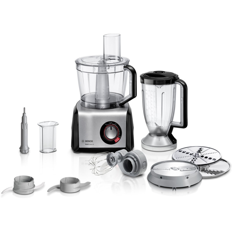 Bosch MC812M814 Foodprocessor MultiTalent 8 schwarz / Edelstahl