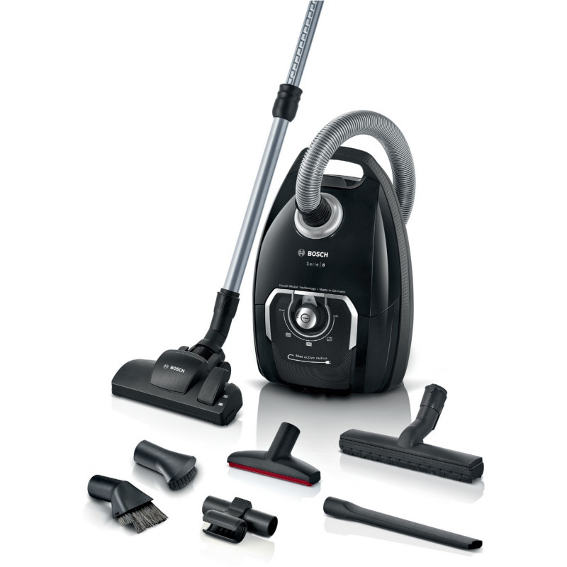 BGL8XALL Bodenstaubsauger schwarz