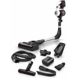 BSS715CARP Akku-Stielstaubsauger weiß, 35 min Laufzeit, Elektro-Bodenbürste