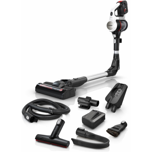 BSS715CARP Akku-Stielstaubsauger weiß, 35 min Laufzeit, Elektro-Bodenbürste