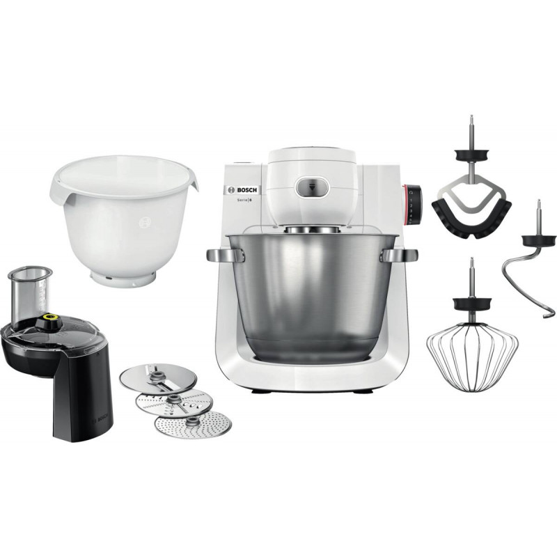 Bosch MUMS6EW23D Select Line - Weiss-Edelstahl