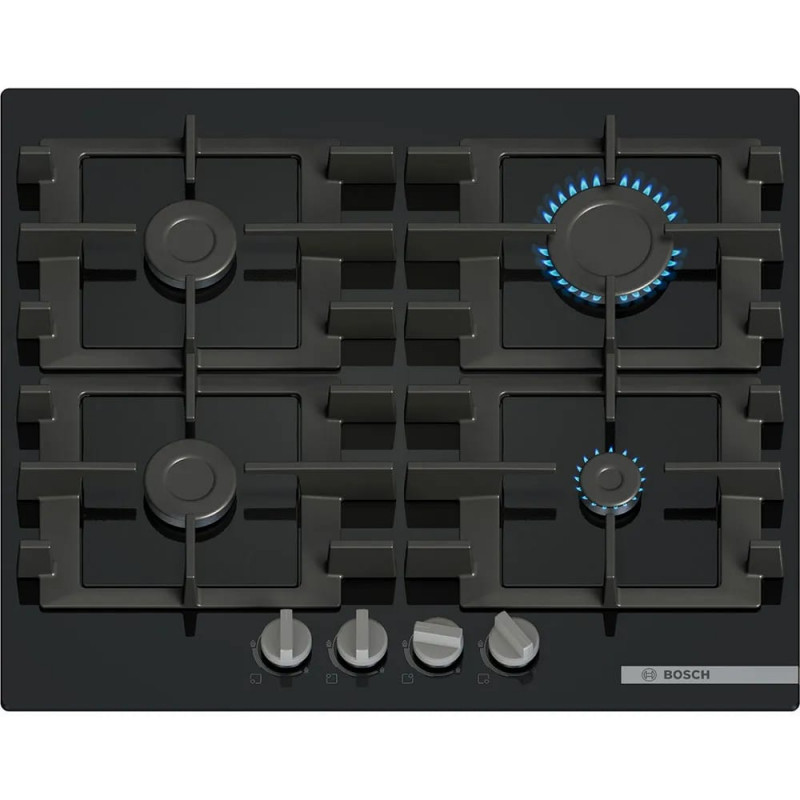 Bosch Serie 4 PNP6B6K40 60 cm Gasglasplatte 4 brennern