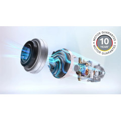 Bosch Serie 6 beutelloser Staubsauger ProFamiliy Blau