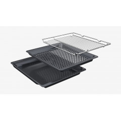 BOSCH HBA272BB3, Backofen (Einbaugerät, 71 l, 594 mm breit), Serie 4