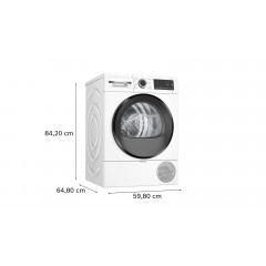 BOSCH WQG241031 Wärmepumpetrockner Serie 6 (9,0 kg, Weiß)