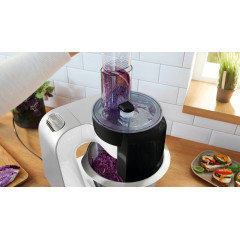 BOSCH MUM58210 Serie 4 Küchenmaschine Weiß (Rührschüsselkapazität: 3,9 l, 1000 Watt)