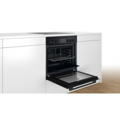 BOSCH HND211RB1 (HEF113BB0 + HEZ438301 + NKN645GA2E) Serie 2/Serie 4, Einbauherd-Set (Elektrokochfeld, A, 66 l)