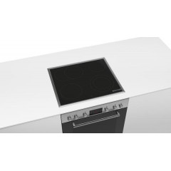 BOSCH HND211RB1 (HEF113BB0 + HEZ438301 + NKN645GA2E) Serie 2/Serie 4, Einbauherd-Set (Elektrokochfeld, A, 66 l)