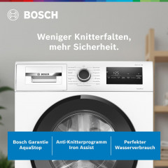 BOSCH WAN282ECO6 Serie 4 Waschmaschine (8,0 kg, 1351 U/Min., A)