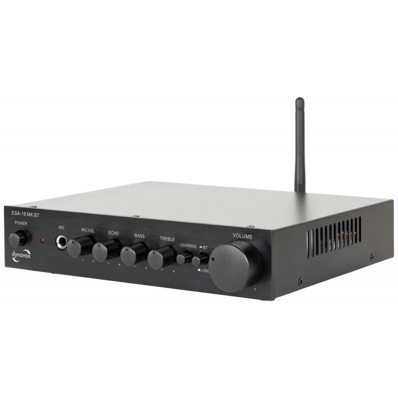 Dynavox ESA-18 MK BT Stereo-Verstärker 2 x 75W Schwarz