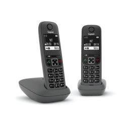 Gigaset AE 690 Duo (Schnurloses-Telefon, Freisprechen, zwei Mobilteile) Gigaset AE 690 Duo (Schnurloses-Telefon, Freisprechen, zwei Mobilteile)
