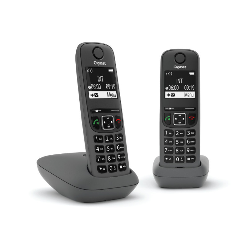 Gigaset AE 690 Duo (Schnurloses-Telefon, Freisprechen, zwei Mobilteile)