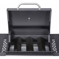 El Fuego Gasgrill »San Jose 3 Brenner« mit gusseisernem Grillrost