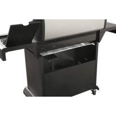 EL FUEGO AY 525 EDELSTAHL-GASGRILL DELUXE Gasgrill, Silber/Schwarz (21100 Watt)