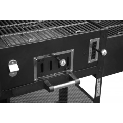 EL FUEGO AY 534 4 IN 1 KOMBIGRILL ARIZONA Gas-/Kohlegrill, Schwarz (12300 Watt)