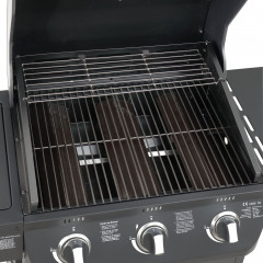 EL FUEGO AY 562 GASGRILL COLUMBUS 3+1 Gasgrill, Schwarz (12290 Watt)
