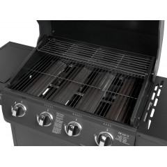 EL FUEGO AY 563 GASGRILL COLUMBUS 4 + 1 Gasgrill, Schwarz (15220 Watt)