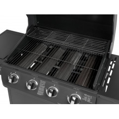 EL FUEGO AY 563 GASGRILL COLUMBUS 4 + 1 Gasgrill, Schwarz (15220 Watt)