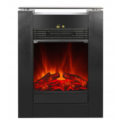 EL FUEGO AY 627 ELEKTROKAMIN TESSIN SCHWARZ Elektroheizung (1800 Watt)
