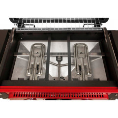 El Fuego Gasgrill »Medison rot« BxTxH: 118,5x38x52 cm