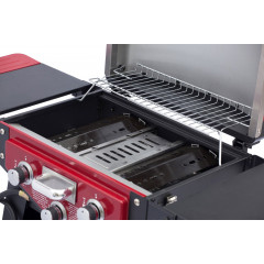 El Fuego Gasgrill »Medison rot« BxTxH: 118,5x38x52 cm