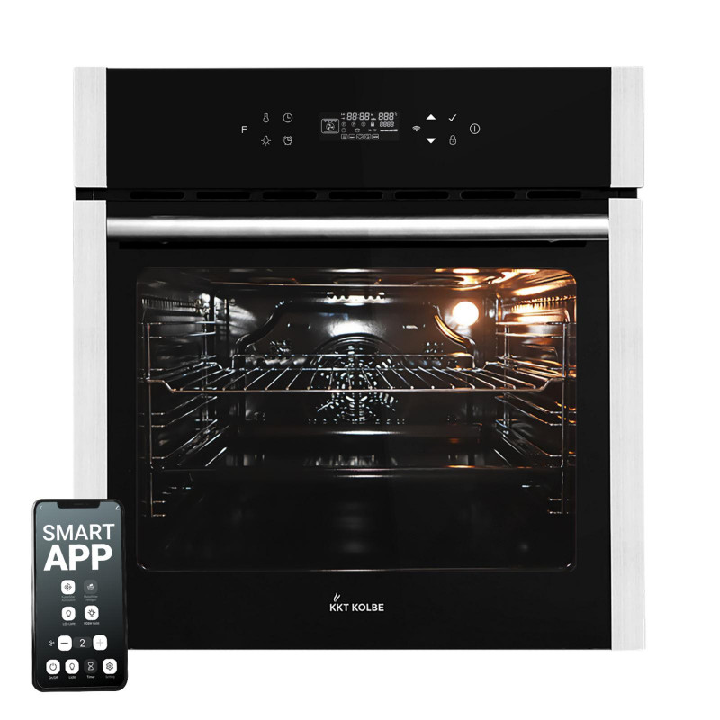 KKT KOLBE Backofen Elektroherd EB8313HC Einbaubackofen (teilintegrierbar, A+, 70 l, 59,5 cm breit)