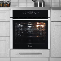 KKT KOLBE Backofen Elektroherd EB8313HC Einbaubackofen (teilintegrierbar, A+, 70 l, 59,5 cm breit)