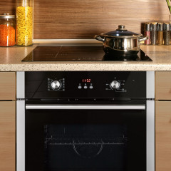 KKT KOLBE Backofen und Induktionskochfeld SET8805IH859RL, Einbauherdset (ceramic hob, A+, 70 l)