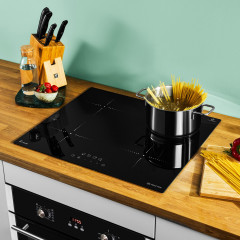 KKT KOLBE Backofen und Induktionskochfeld SET8805IH859RL, Einbauherdset (ceramic hob, A+, 70 l)