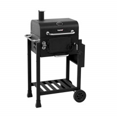 Taino Hero Holzkohlegrill Set Mit Haube Smoker BBQ Grillwagen Grillkamin Standgrill Räucherofen