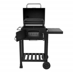 Taino Hero Holzkohlegrill Set Mit Haube Smoker BBQ Grillwagen Grillkamin Standgrill Räucherofen