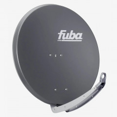 Premium X Satelliten-Komplettanlage Fuba DAA 850 A Satellitenschüssel Alu Anthrazit Octo LNB 16x F-Stecker für 8 Teilnehmer