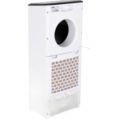JUNG BLADELESS Aircooler Klimagerät mit Wasserkühlung, Inkl. Fernbedienung + Timer Weiß (Max. Raumgröße: 40 m², EEK: A+)