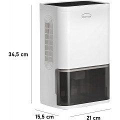 JUNG DOMAIR Luftentfeuchter Luftentfeuchter Weiss (80 Watt, Raumgröße: 110 m³)