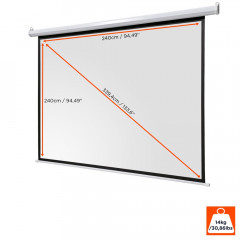 CELEXON 3780001 Motorleinwand
