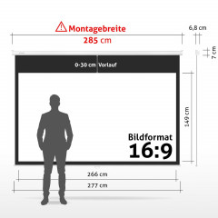 ESMART Professional MIROLO 266 x 149 cm (120