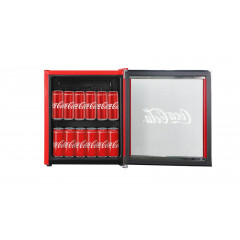 CUBES CC 165 E COCA COLA Getränkekühlschrank (48 l, E, 510 mm hoch, Rot)
