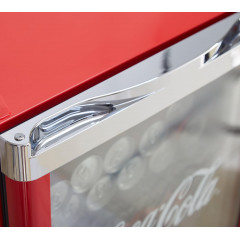 CUBES CC 165 E COCA COLA Getränkekühlschrank (48 l, E, 510 mm hoch, Rot)