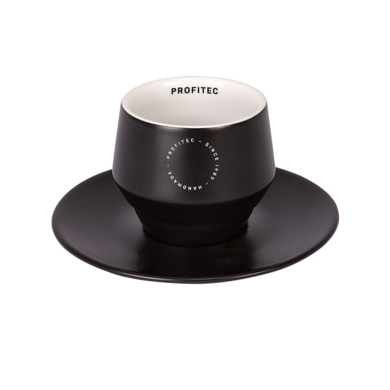 Profitec Cappuccinotasse matt-schwarz (4 Stück)