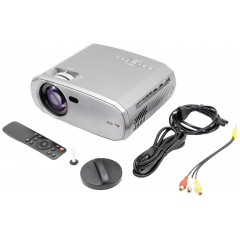 Technaxx Beamer TX-177 LCD 1500 ANSI-Lumen 1920 x 1080 Full HD 2 VGA Eingänge, Full HD, Integrierter Lautsprecher, Mini Beamer