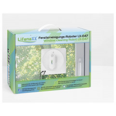 Lifenaxx LX-047 Fensterputzroboter Grau Anzahl mitgelieferte Akkus 1