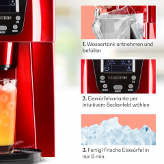 KLARSTEIN Ice Volcano 2G Eiswürfelmaschine