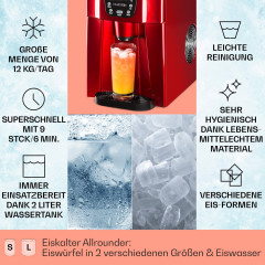 KLARSTEIN Ice Volcano 2G Eiswürfelmaschine