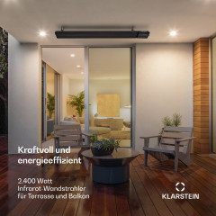 BLUMFELDT CosmicBeam Plus Infrarot-Heizstrahler (2400 Watt)