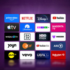 DYON Movie Smart 40 VX-2 LED Smart TV (Flat, 40 Zoll / 100 cm, Full-HD, SMART TV, VIDAA)